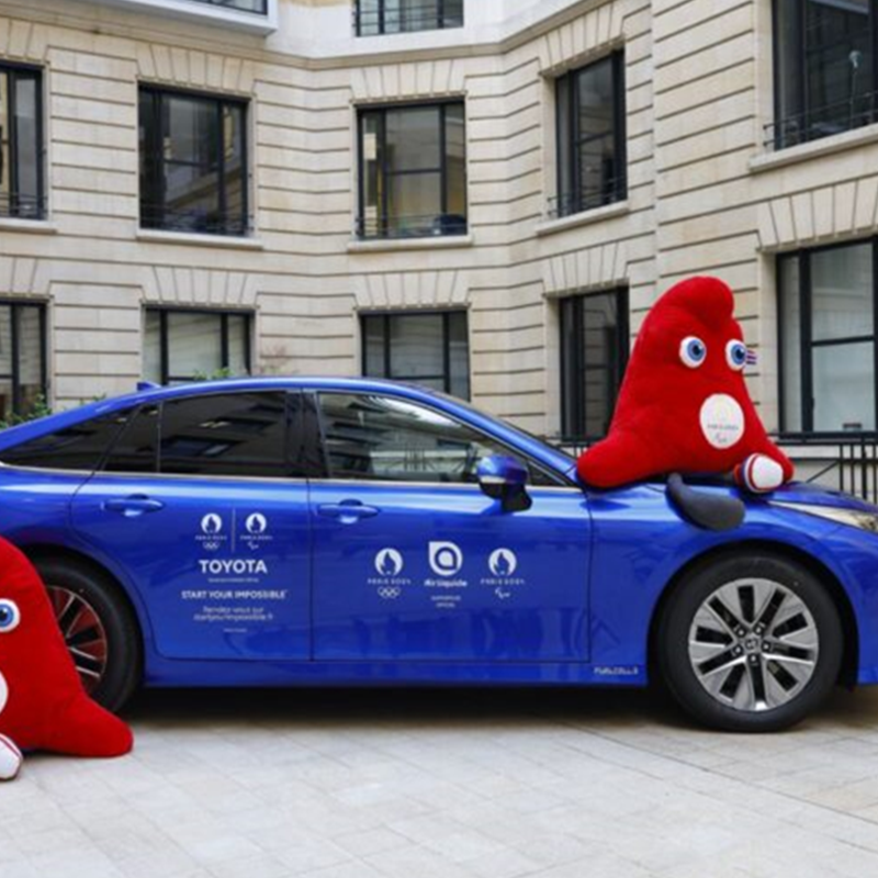 Air Liquide apoia Paris 2024: fornecerá hidrogênio para 100 Toyota Mirai
