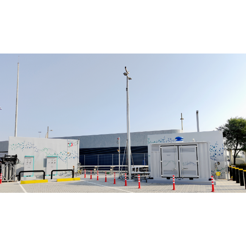 A primeira estação de reabastecimento de hidrogênio nos Emirados Árabes Unidos foi oficialmente colocada em operação, e a primeira feira de negócios de Hedrissen no exterior foi um sucesso