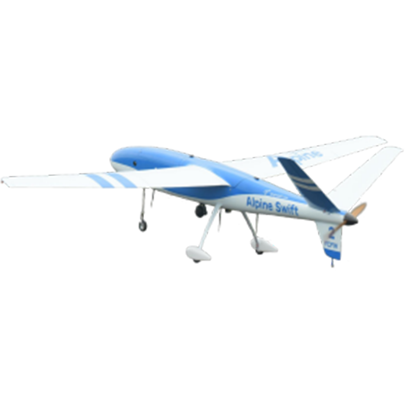 Um uav movido a hidrogênio com uma velocidade de navegação de 57,6 km/h