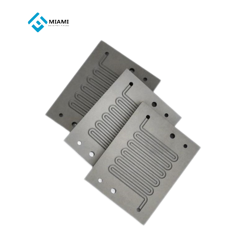 Placas de grafite de carbono Bateria de grafite de bateria artificial Placa bipolar para célula a combustível de hidrogênio