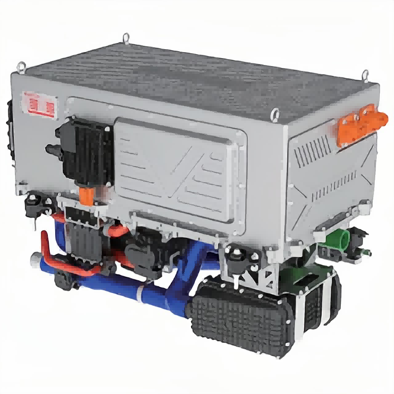 Sistema de geração de energia de alta eficiência: 110kW Motor de células de hidrogênio refrigerado a água