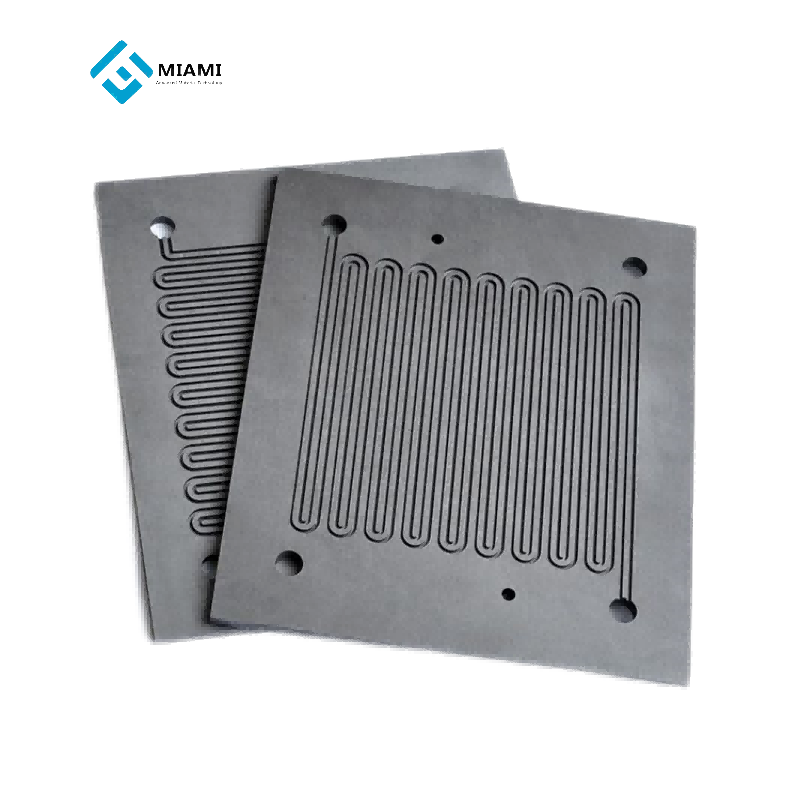 Placas bipolares de grafite de alta temperatura para ambientes extremos