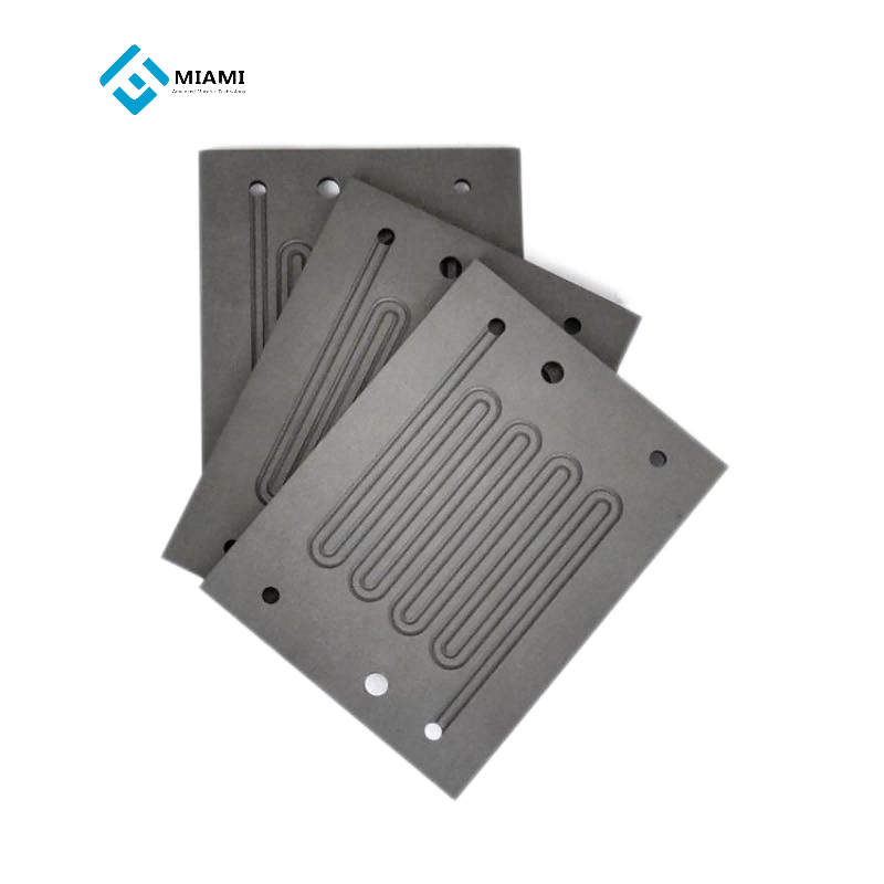 Placas bipolares de célula de grafite-hidrogênio personalizadas de alta temperatura resistente a temperaturas hidrogênio