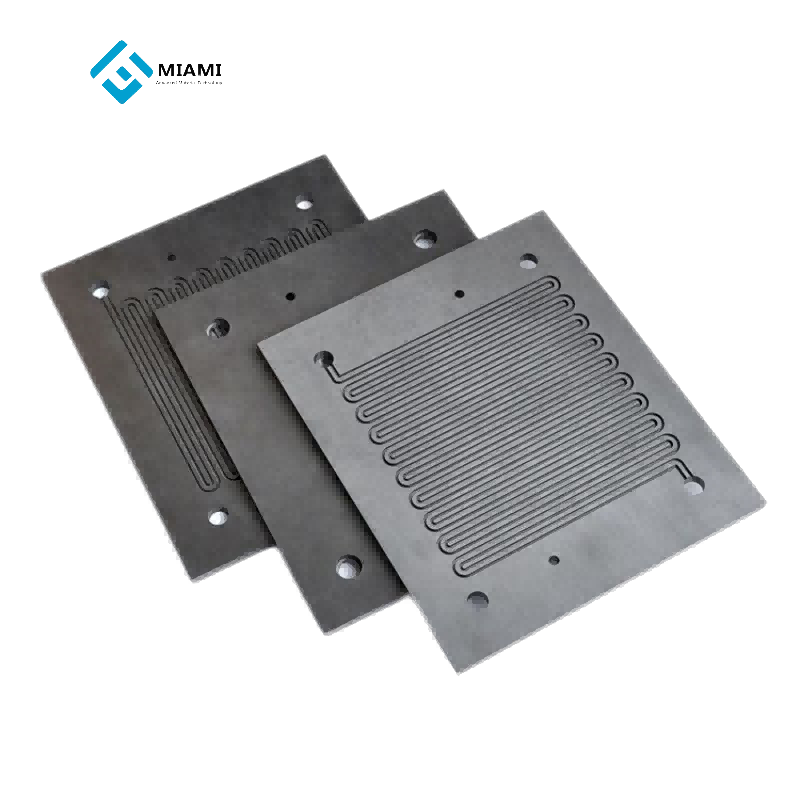 Fornecedor de placas bipolares de grafite altamente condutor para células de combustível