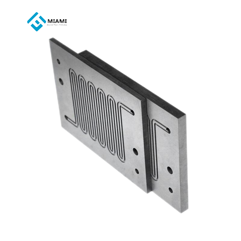 Acessórios para células de combustível de hidrogênio Placas bipolares gravadas em metal para células de combustível