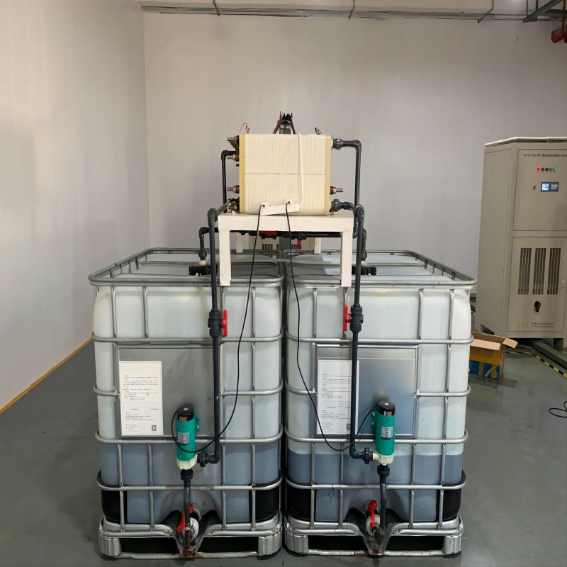 Nova bateria de fluxo redox de 5kW Vanadium