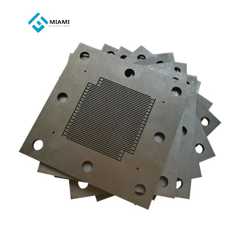 Novos acessórios de células de combustível Acessórios gravados de processamento de placas bipolares de metal
