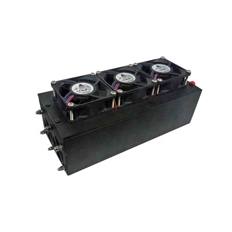 Pilha de células a combustível de hidrogênio refrigerada por 1kW de 1kW