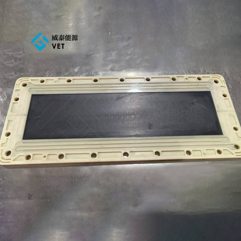 Vanadium Battery Bipolar Placa e estrutura de fluxo