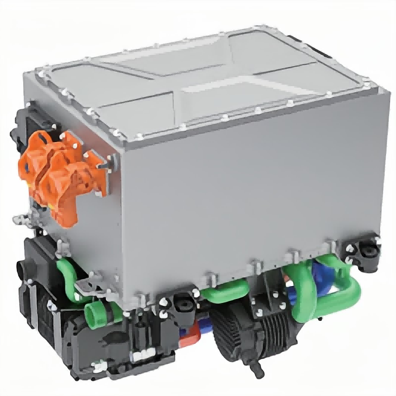 motor de célula de combustível de hidrogênio refrigerado a água 80kw